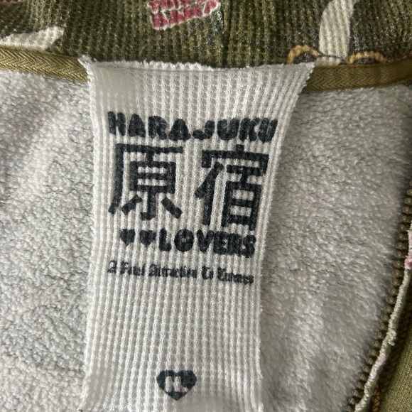 Harajuku lovers - Vintage lamb Gwen stefani bananas hoodie S - Picture 6 of 6